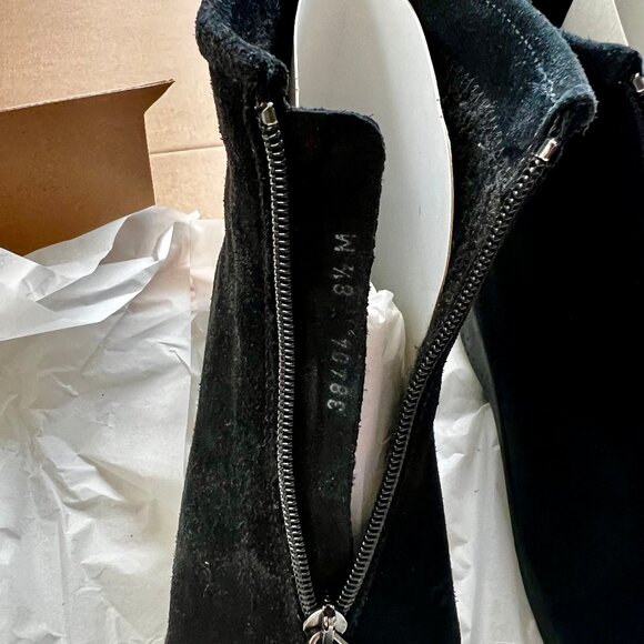 La Canadienne Travis Platform Waterproof Front Zip Bootie Women's Size 8.5M with - Picture 9 of 9